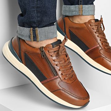Redskins - Callias SD4612P Cognac Navy Sneakers