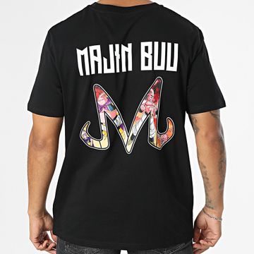Dragon Ball Z - Team Bu Tee oversize di grandi dimensioni, nero