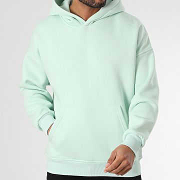 Classic Series - Felpa con cappuccio verde chiaro