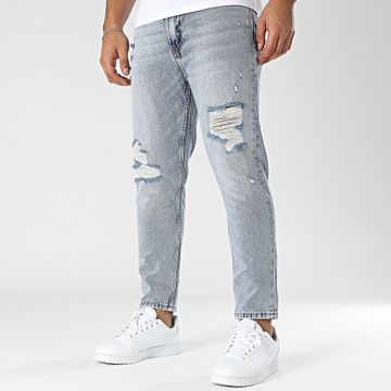 2Y Premium - Jeans slim in denim blu