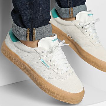 Adidas Originals - 3MC EF8443 Gesso Bianco Gloria Verde Gum Sneakers