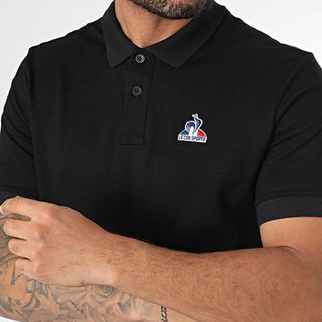 Le Coq Sportif - Polo Essential N1 a maniche corte 2422107 Nero