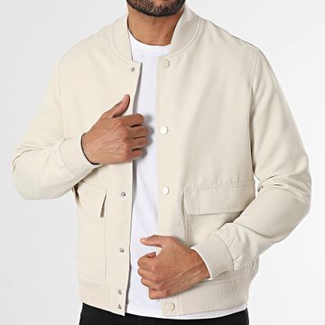 Frilivin - Giacca bomber beige