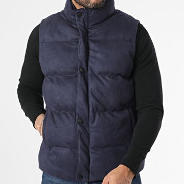 Classic Series - Cappotto senza maniche Navy