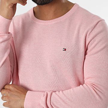 Tommy Hilfiger - Essential 9999 Maglione rosa chiné