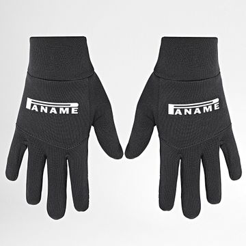 Luxury Lovers - Guanti Paname Nero Bianco