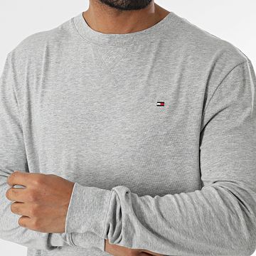 Tommy Hilfiger - Top con girocollo Top in felpa 3366 Grigio scuro