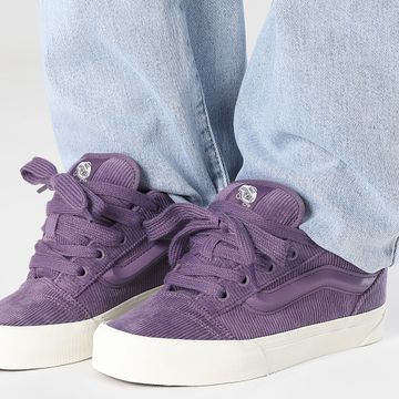 Vans - Sneakers donna Knu Skool CRPCIF1 Corduroy Grape Jam