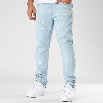 Ikao - Jeans skinny con lavaggio blu