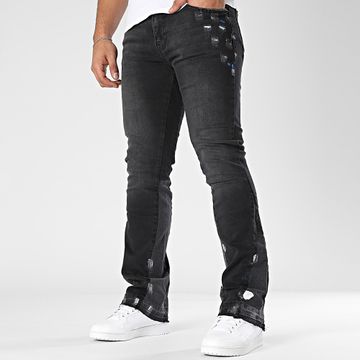 Ikao - Jeans neri flare