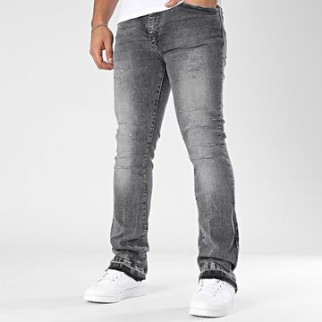 Ikao - Jeans flare grigio antracite