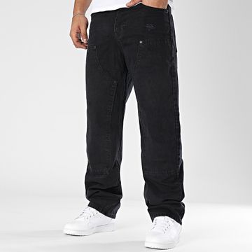 Ikao - Jeans neri larghi