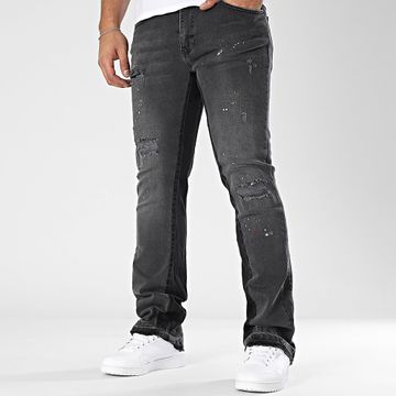 Ikao - Jeans regular grigio antracite