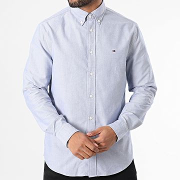 Tommy Hilfiger - Camicia a maniche lunghe Solid Heritage Oxford 5774 Light Blue Heather