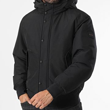 BOSS - Osis Giacca con cappuccio e zip 50522216 Nero