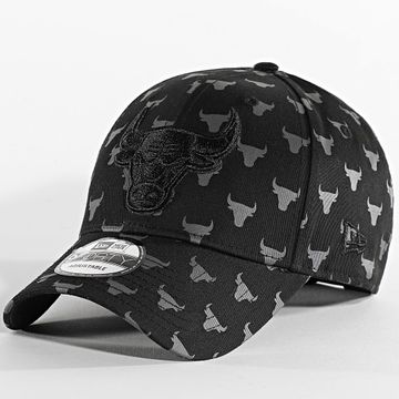 New Era - Team Monogram 9Forty Bulls Cap 60580846 Nero Grigio