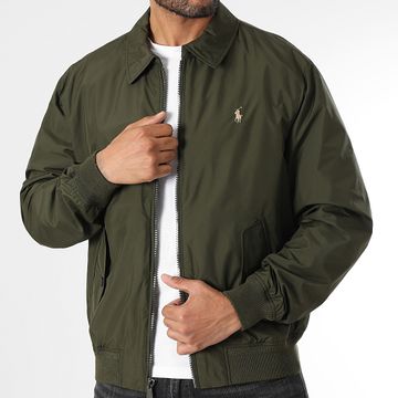 Polo Ralph Lauren - Giacca Original Player Zip Verde Khaki