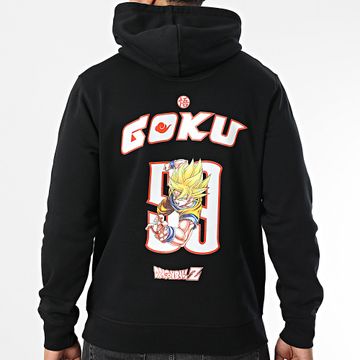 Dragon Ball Z - Felpa con cappuccio Hybrid Goku Nero