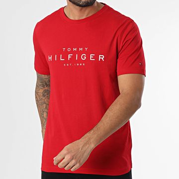 Tommy Hilfiger - Maglietta Grande Hilfiger 7448 Rosso