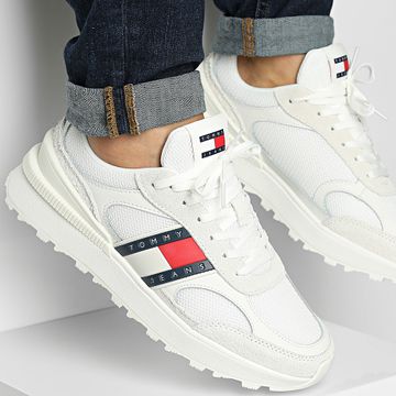 Tommy Jeans - Cestini tecnici Runner Essential 1537 Ecru