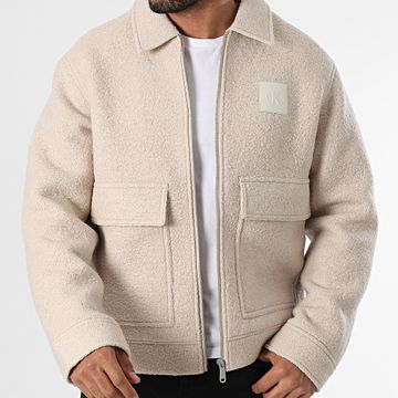 Calvin Klein - 6707 Giacca con zip beige