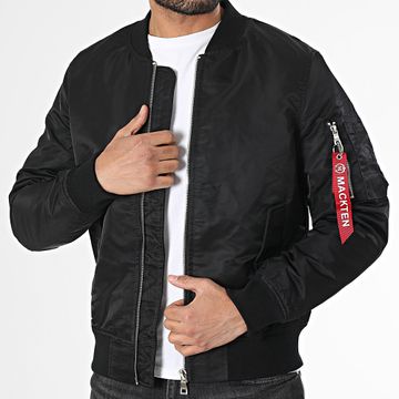 Mackten - Giacca bomber nera