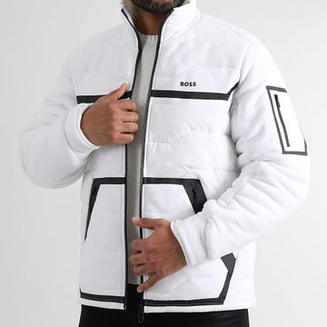 BOSS - Snoozy Giacca in pile polare 50523708 Bianco