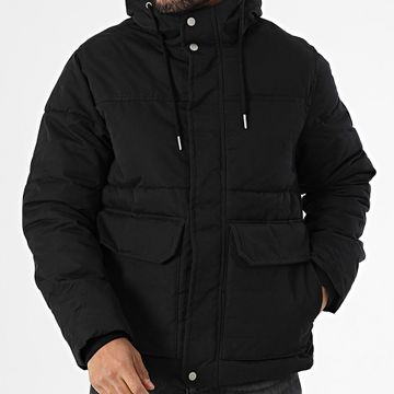 Jack And Jones - Carl Parka nero con cappuccio