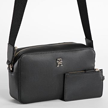 Tommy Hilfiger - Borsa da donna Monotype Camera Bag 6439 Nero