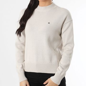 Calvin Klein - Maglione donna 4802 Beige chiaro