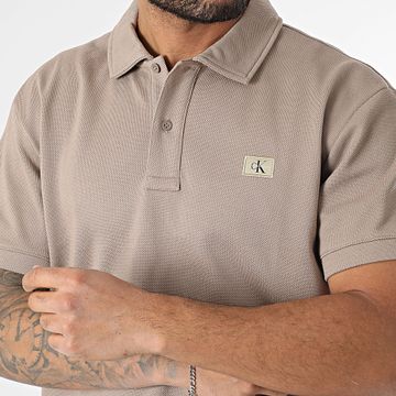 Calvin Klein - Polo a maniche corte 7040 Taupe