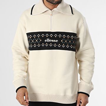 Ellesse - Sheridan SHY21417 Felpa Stand-up con collo a zip beige