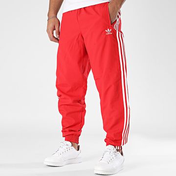 Adidas Originals - Pantaloni da jogging a fascia IT2498 Rosso
