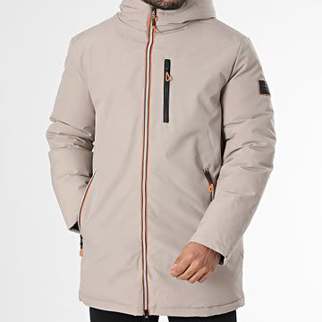 Geographical Norway - Parka con cappuccio Cassim beige