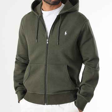 Polo Ralph Lauren - Original Player Felpa con cappuccio e zip Verde Khaki