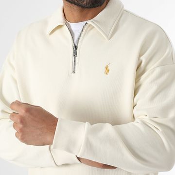 Polo Ralph Lauren - Felpa con collo a zip Original Player Light Beige