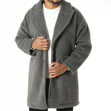 Uniplay - Cappotto lungo grigio