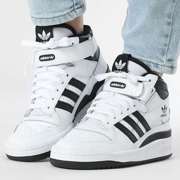 Adidas Originals - Donna Forum Mid J FZ2083 Footwear White Core Black Sneakers