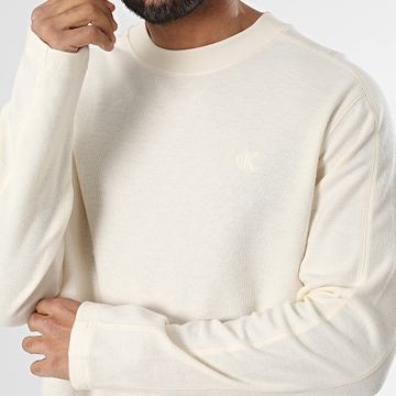 Calvin Klein - Maglietta a maniche lunghe 6751 Beige
