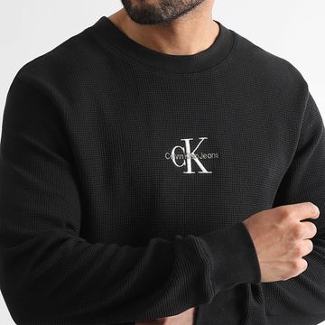 Calvin Klein - Felpa girocollo 7120 nero