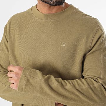 Calvin Klein - Maglietta a maniche lunghe 6751 Verde Khaki