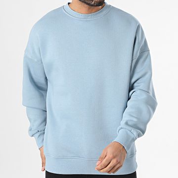 Classic Series - Felpa girocollo azzurra