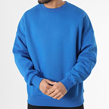 Classic Series - Felpa girocollo blu reale