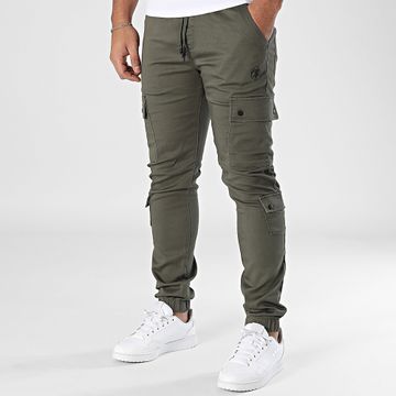 Project X Paris - T19939 Pantaloni cargo verde cachi scuro