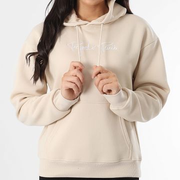 Project X Paris - Felpa con cappuccio da donna F222138 Beige