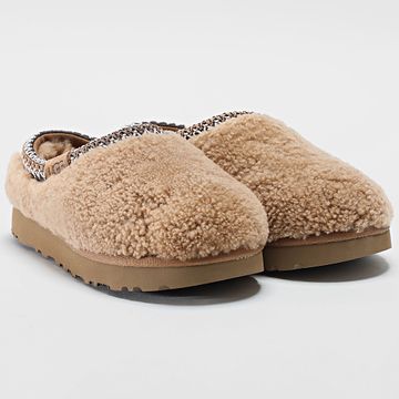UGG - Tasman Maxi Curly Mules Donna 1158356 Chestnut