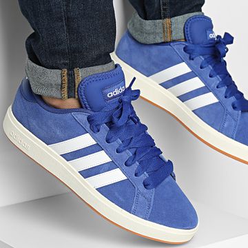 Adidas Sportswear - Cestini Grand Court Base 00s IH1039 Blu Footwear White Gum