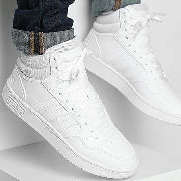 Adidas Sportswear - Scarpe da ginnastica Hoops 3.0 Mid ID9838 Bianco Footwear