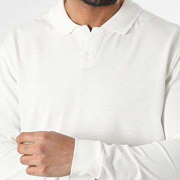 Classic Series - Polo a manica lunga bianca