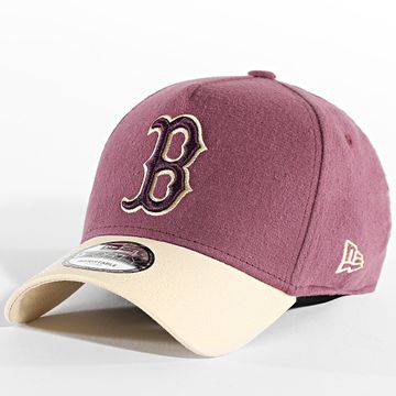 New Era - 9Forty Boston Red Sox Cap 60586784 Bordeaux Beige